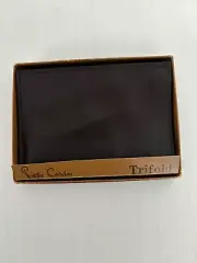 NIB Pierre Cardin Trifold Wallet Tri Fold Leather Brown NEW