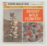 Desert Wild Flowers Southwestern USA GAF View-Master Packet B-629 Sealed Mint
