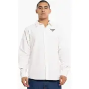 NEW Essendon Bombers Mens Embroidered Logo White Shirt