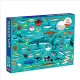 Ocean Life Family Puzzle: 1000 Piece Jigsaw Puzzle