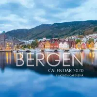 在飛比找博客來優惠-Bergen Calendar 2020: 16 Month