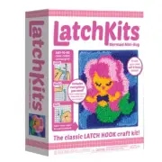 Latch Hook Mini Rug Kit-Mermaid