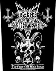 DARK FUNERAL Back Patch # 11 Order of the Black Hordes 36 x 29 cm