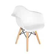 SK Designer Living | Replica Eames DAW Eiffel Kids Toddler Children's Chair | White