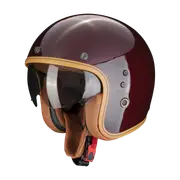 Belfast Carbon Evo Solid Red Jet Helmet
