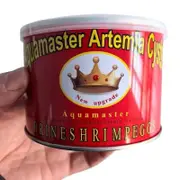 Artimia Brine Eggs Shrimp Cysts (95% Hatch Rate) 200g - Mini Tin For Fish Shrimp Snail Tank Aquarium