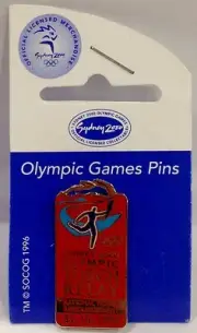 SYDNEY OLYMPIC GAMES 2000 NATIONAL ROUTE ANNOUNCEMENT TORCH PIN COLLECT #594