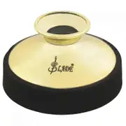 ABS Sax Mute Dampener Silencer for Alto Saxophone Fine Workmanship Durable 3 Color To Choose gold