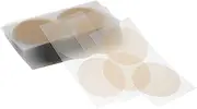[ANDRESLAD] 150Pairs Male Nipple Pasties Skin Tone Training Pads for Sports Running Gym Comfortable Breathable Reusable Adhesive Stickers for Men Beige