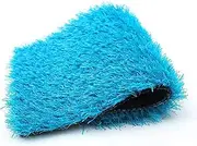 Artificial Grass Turf Synthetic Artificial Grass Turf, Anti-Shedding Turf Rug Mat with Drainage Holes, Cuttable 0.98in Thick Backyard Decorative Fake Grass Carpet, Customized
