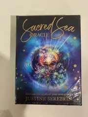 NEW Sacred Sea Oracle Tarot Cards Justine Serebrin Rockpool Publishing SEALED