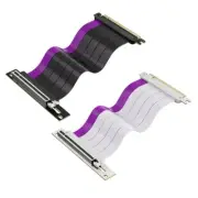 Durability 200mm PCIe4.0 x16 Risers Cable for Optimals GPU Positioning PCIeX16