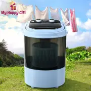 Devanti 3KG Mini Portable Washing Machine Shoes Wash Top Load Spin Camp Caravan