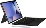 [Samsung] Book Cover Keyboard EF-DX825 for Galaxy Tab S10+ | Tab S9+ | Tab S9 FE+ with QWERTY Keyboard and AI Button, Two Piece Tablet Case, Slim Design, S Pen Compartment, Black