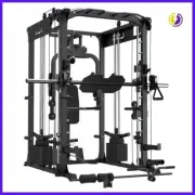 LSG GRK200 10-in-1 Home Gym Station Power Rack Smith Machine and Cable Crossover