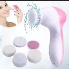 5 in 1 ELECTRIC FACIAL FACE SONIC SPA CLEANSING BRUSH BEAUTY CLEANSER EXFOLIATE