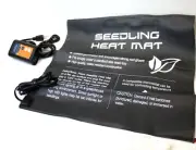 Hydro Seedling Heat Mat & Thermostat- Seed Starting 4 Germination, Propagation