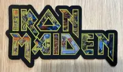 Iron Maiden IRON MAIDEN Licensed OVERSIZE ROCKER Woven Patch Sew On Patch Metal