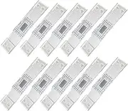Monitoring Record - 10Pcs Gauge Monitor, Corner Tell-Tale Monitor, Measure and Record Instrument for Monitoring Wall Deformation&, Acrylic Measuring Instrument Contrast Calipers