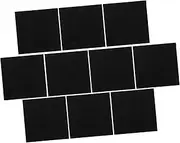 HOLIDYOYO Thick Insulation Foam Pads 10pcs Neoprene Square Pads Heat Resistant Oil Shockproof