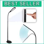 Modern Adjustable Floor Lamp with ClearSun Technology for Book and Task Lighting