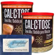 Cal-C-tose Chocolate Cocoa Drink Mix 2 Cans
