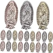 Ipetboom 40pcs Virgin Mary Nail Charms Unique Nail Art Gems for Women Stylish Decorations for Manicure Elegant Accessories for Parties Celebrations
