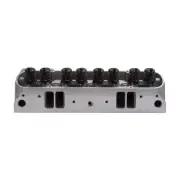 Edelbrock 61599, One Natural Aluminum Fits Pontiac Performer D-Port Head - 72Cc