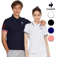 在飛比找momo購物網優惠-【LE COQ SPORTIF 公雞】休閒潮流短袖POLO衫