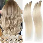 CLEARANCE Tape In 100% Remy Human Hair Extensions Blonde Skin Weft THICK 40PCS