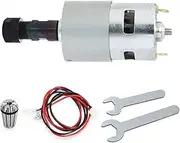 domoi DC Motor CNC 775 Spindle Motor 100W 12-24VDC 20000RMP + ER11 Collet for DIY Mini CNC 3018 3018Pro 3018Pro-Max 3018Pro-N