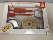 PIE BAKING KIT Fall-Thanksgiving-Turkey Silicone Mat and Cookie Cutters