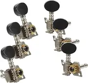 HAMPPLIES 6pcs Guitar Tuning Pegs Tuner Pegs for Acoustic Guitar Easy Install Tuning Parts for Musicians Durable and Practical Accessories for Beginners