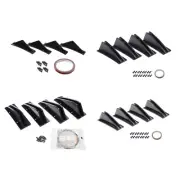 Car Decoration Rear Bumper Strip Lip Spoiler Diffuser Splitter Scratch Protector