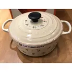 LE CREUSET 小碎花鍋 鑄鐵鍋24CM，4.2L（新品，限量）