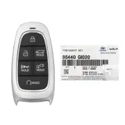 OEM FOB 6 Button Smart Key with Uncut Blanking Key for Hyundai IONIQ5 22-23