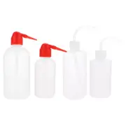 4pcs Rinsing Bottle Spray Pump Bottle Pigment Bottle