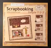FALL Scrapbook Kit - Paper Boutique Debbie Mumm Simple *NEW