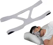 Cpap Head Straps, Elastic Universal Cpap Face Cover Straps, Adjustable Headgear Strap, Multi-use Adjustable Cpap Ventilator Headband Headgear Full Replace Part for Nasal Covers(Headband Only)