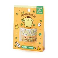 在飛比找momo購物網優惠-【SANRIO 三麗鷗】紙膠帶兩入組 和紙膠帶 布丁狗