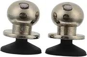 Generic 2Pcs Game Joystick for Phone Mobile Game Shortcut Button Aim Key Copper and Silicone Material Easy to Use for Shooting Games