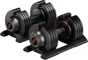 Adjustable Dumbbell Set 52Lbs Pair Adjustable Dumbbell- Perfect for Strength
