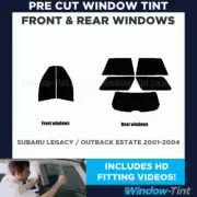 Pre Cut Window Tint For Subaru Legacy / Outback Estate 2001-2004 - Full Kit