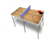 Bowling Alley Portable Table Tennis Ping Pong Folding Table w/Accessories