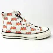 Converse Chuck 70 Hi Batman 80th Anniv Womens Size 6.5 Egret Pink Black 167318C