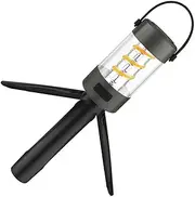 IOIUSKKU Flexible Swing LED Camping Light Anti Slip Foot Pad for Hiking Forultra Bright LED Camping Light ABS LED Camping Lantern