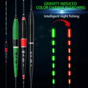 Electronic Luminous Fish Float Long Vertical Luminous Night Lighting Bobbers