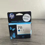 HP 711 29-ml Cyan DesignJet Ink Cartridge, CZ130A Exp 08/2024