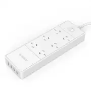 O-Orico OSD-6A4U AC Outlet & USB Charging Port Surge Protector & Power Board