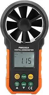 PEAKMETER PM6252A Digital Wind Speed Meter Air Volume Measuring Anemometer Professional Handheld Instrument for Weather Enthusiasts
